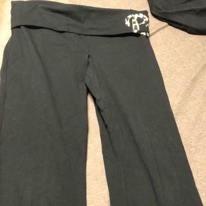 Victoria’s Secret pink yoga pants